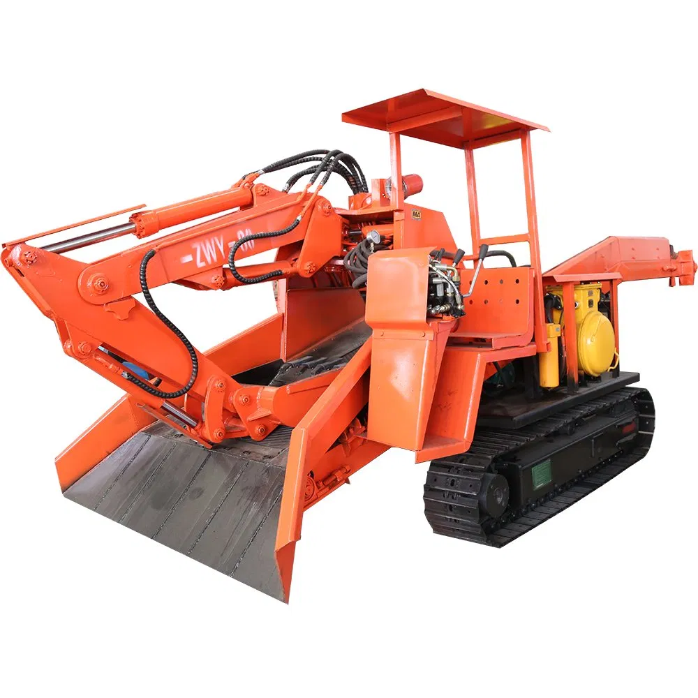Coal Mine Underground Crawler Scraper Rock Tunnel Mucking Slag Raking Machine Loader