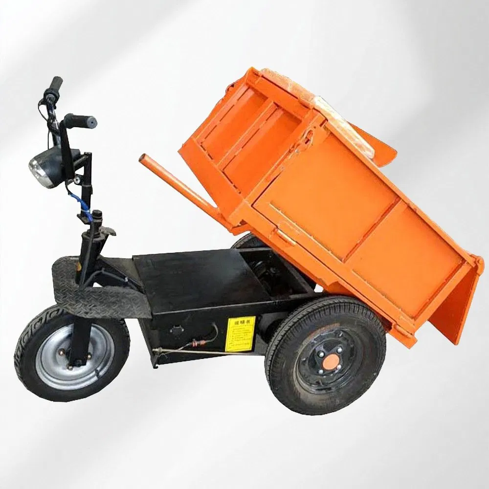 Electric Diesel Motor Three Wheel Dump Mining Underground Mine Dumping Truck Tricycle