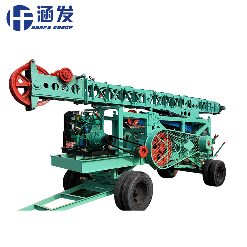 Large Diameter Hf-6A Percussion Drilling Rig