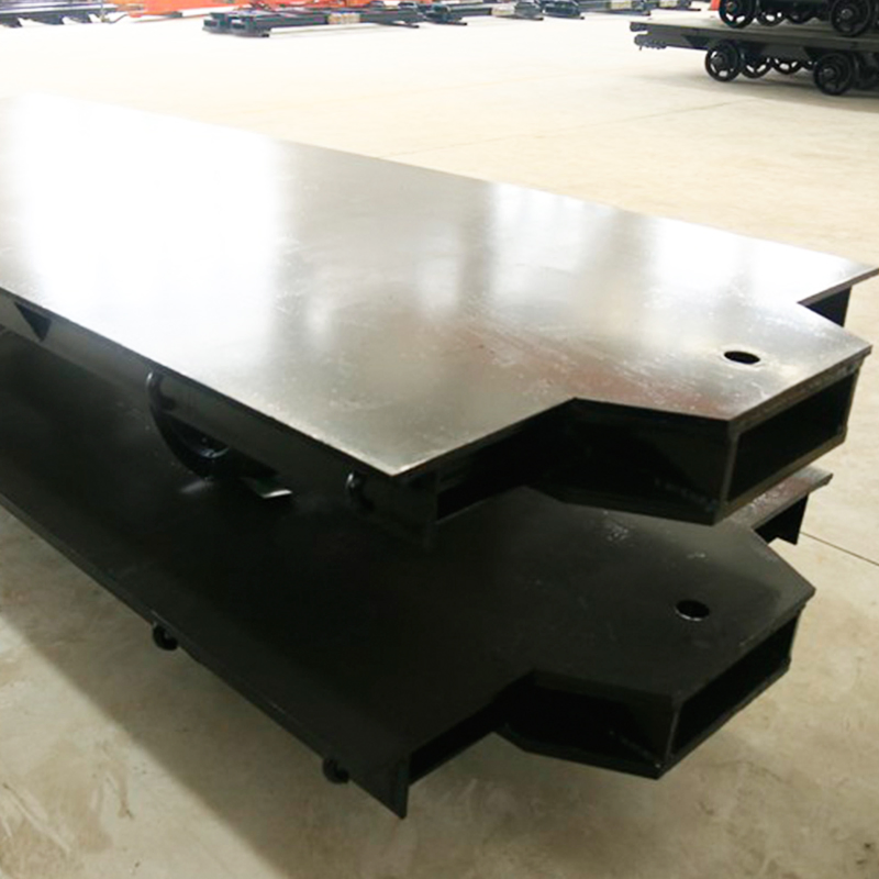 Mpc2 2000kg Loading Underground Mining Cart Flat Mine Car