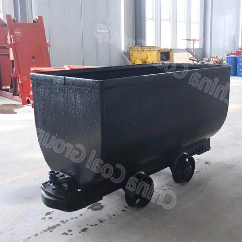 Ore Mine Coal Cart Railway Flat Wagon Mine Car Underground Fixed Mine Cart for Coal Mine Transportation