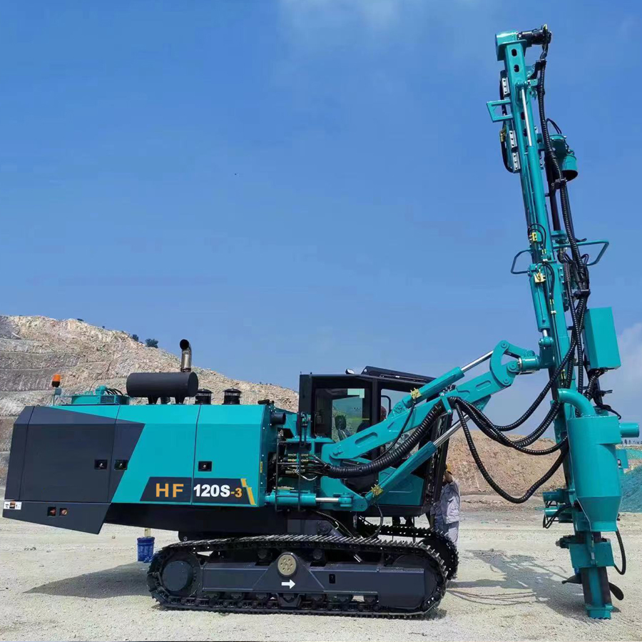 Standard Export Package CE Approved Hf Zhengzhou City Pile Driver Rig